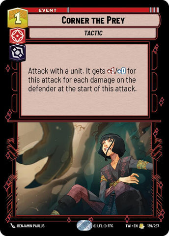 Corner the Prey (139/257) (139/257) [Twilight of the Republic] - The Mythic Store | 24h Order Processing