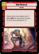 Grim Resolve (172/257) (172/257) [Twilight of the Republic] - The Mythic Store | 24h Order Processing
