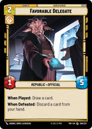 Favorable Delegate (208/257) (208/257) [Twilight of the Republic] - The Mythic Store | 24h Order Processing