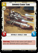 Armored Saber Tank (245/257) (245/257) [Twilight of the Republic] - The Mythic Store | 24h Order Processing