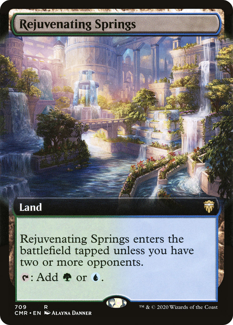 Rejuvenating Springs (Extended Art) [Commander Legends] - The Mythic Store | 24h Order Processing