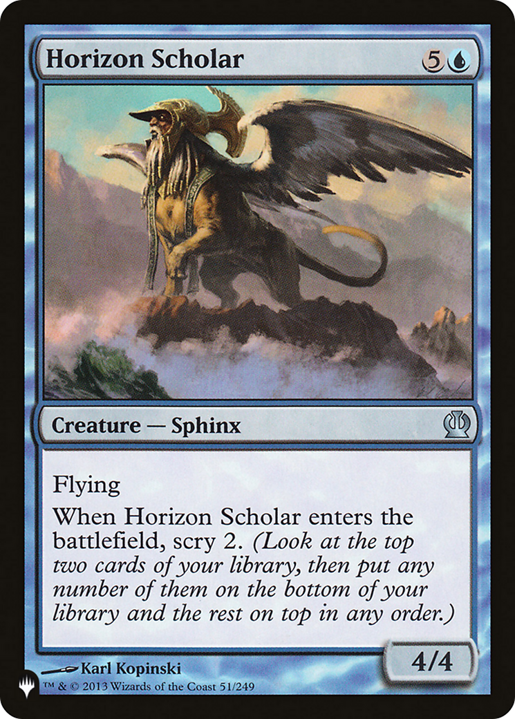 Horizon Scholar [The List] - The Mythic Store | 24h Order Processing