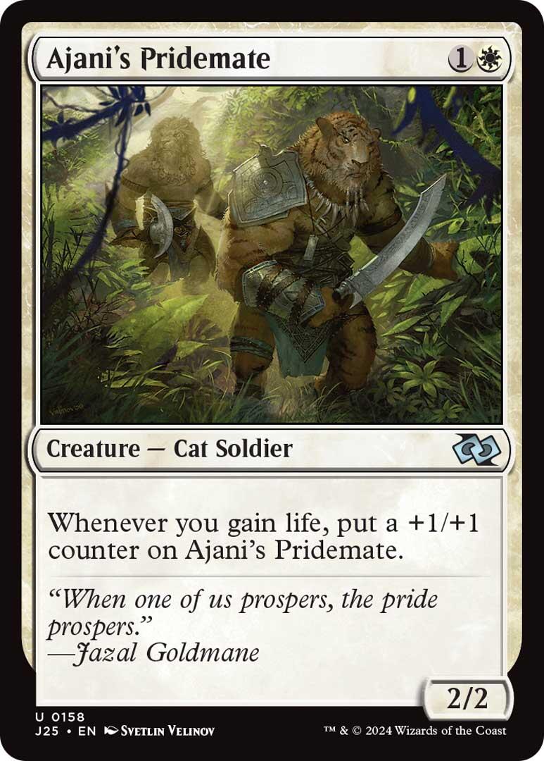 Ajani's Pridemate [Foundations Jumpstart] - The Mythic Store | 24h Order Processing