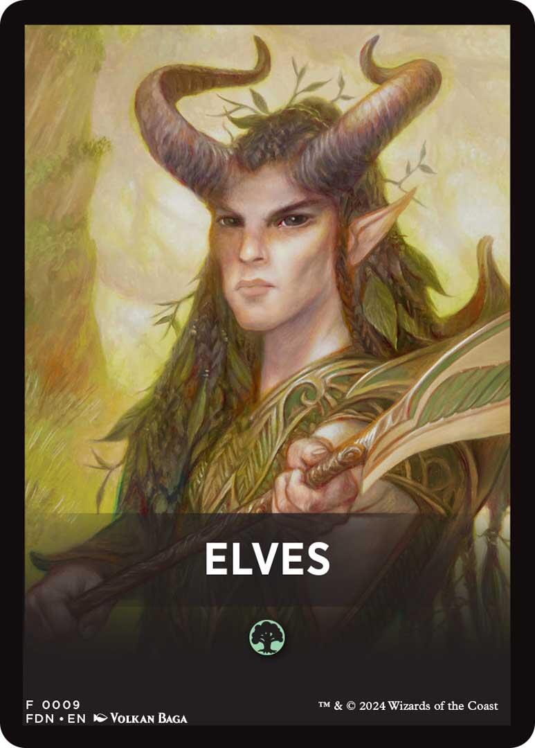 Elves Theme Card [Foundations Jumpstart Front Cards] - The Mythic Store | 24h Order Processing