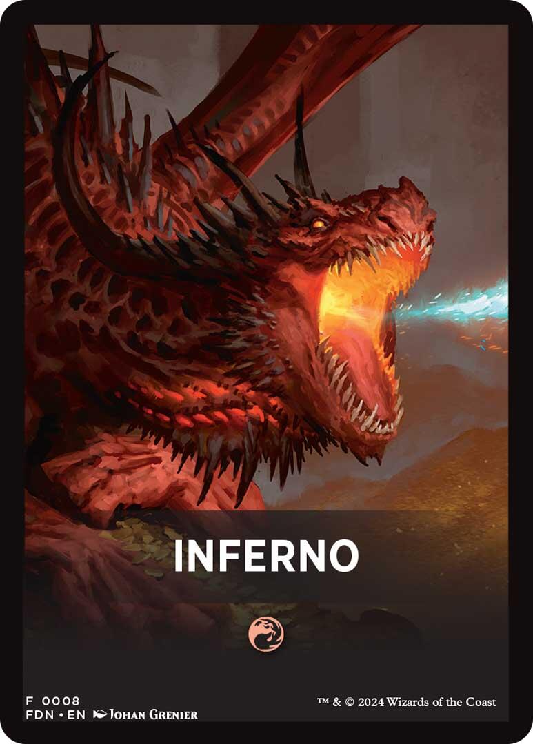 Inferno Theme Card [Foundations Jumpstart Front Cards] - The Mythic Store | 24h Order Processing