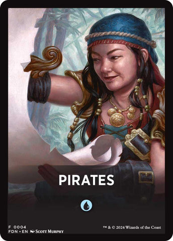 Pirates Theme Card [Foundations Tokens] - The Mythic Store | 24h Order Processing