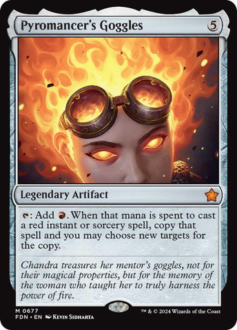 Pyromancer's Goggles [Foundations] - The Mythic Store | 24h Order Processing