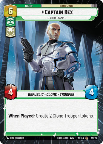 Captain Rex - Lead by Example (9) (Hyperspace) (9) [Twilight of the Republic] - The Mythic Store | 24h Order Processing