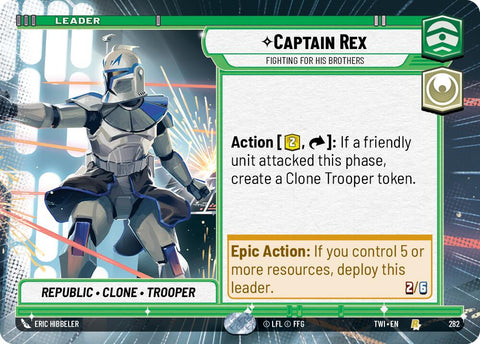 Captain Rex - Fighting For His Brothers (282) (Hyperspace) (282) [Twilight of the Republic] - The Mythic Store | 24h Order Processing