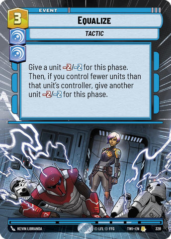 Equalize (328) (Hyperspace) (328) [Twilight of the Republic] - The Mythic Store | 24h Order Processing