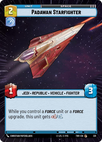 Padawan Starfighter (331) (Hyperspace) (331) [Twilight of the Republic] - The Mythic Store | 24h Order Processing