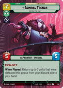 Admiral Trench - Holding the Line (358) (Hyperspace) (358) [Twilight of the Republic] - The Mythic Store | 24h Order Processing