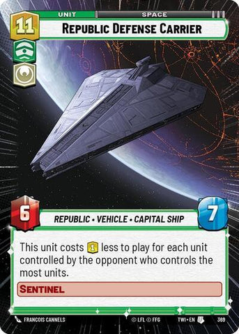 Republic Defense Carrier (369) (Hyperspace) (369) [Twilight of the Republic] - The Mythic Store | 24h Order Processing