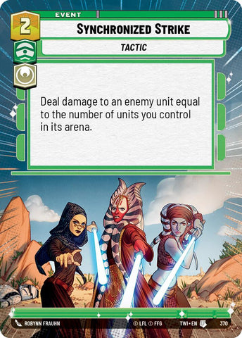 Synchronized Strike (370) (Hyperspace) (370) [Twilight of the Republic] - The Mythic Store | 24h Order Processing