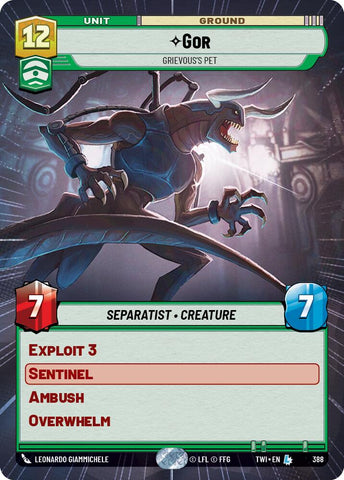 Gor - Grievous's Pet (388) (Hyperspace) (388) [Twilight of the Republic] - The Mythic Store | 24h Order Processing