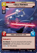 Asajj Ventress - Count Dooku's Assassin (402) (Hyperspace) (402) [Twilight of the Republic] - The Mythic Store | 24h Order Processing