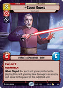 Count Dooku - Fallen Jedi (406) (Hyperspace) (406) [Twilight of the Republic] - The Mythic Store | 24h Order Processing