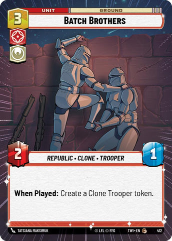 Batch Brothers (412) (Hyperspace) (412) [Twilight of the Republic] - The Mythic Store | 24h Order Processing