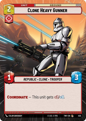 Clone Heavy Gunner (425) (Hyperspace) (425) [Twilight of the Republic] - The Mythic Store | 24h Order Processing