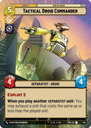 Tactical Droid Commander (449) (Hyperspace) (449) [Twilight of the Republic] - The Mythic Store | 24h Order Processing