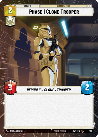 Phase I Clone Trooper (502) (Hyperspace) (502) [Twilight of the Republic] - The Mythic Store | 24h Order Processing