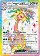 Alolan Exeggutor ex (225/191) [Scarlet & Violet: Surging Sparks] - The Mythic Store | 24h Order Processing