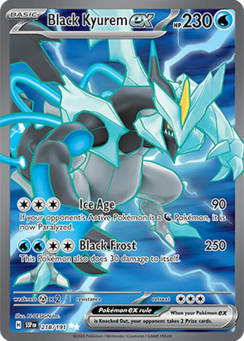 Black Kyurem ex (218/191) [Scarlet & Violet: Surging Sparks] - The Mythic Store | 24h Order Processing