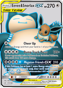 Eevee & Snorlax GX (171/181) [Sun & Moon: Team Up] - The Mythic Store | 24h Order Processing