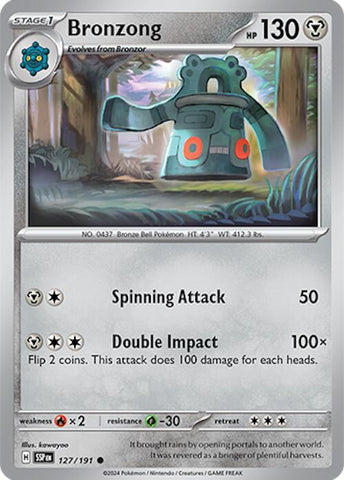 Bronzong (127/191) [Scarlet & Violet: Surging Sparks] - The Mythic Store | 24h Order Processing