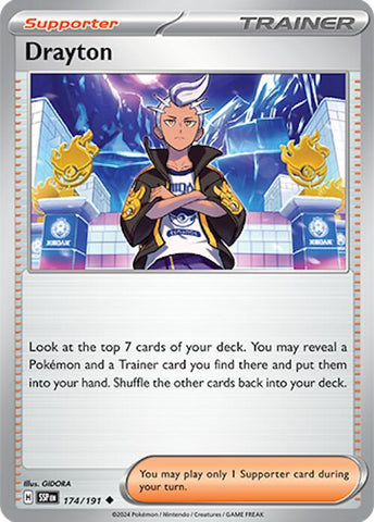 Drayton (174/191) [Scarlet & Violet: Surging Sparks] - The Mythic Store | 24h Order Processing