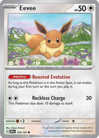Eevee (143/191) [Scarlet & Violet: Surging Sparks] - The Mythic Store | 24h Order Processing