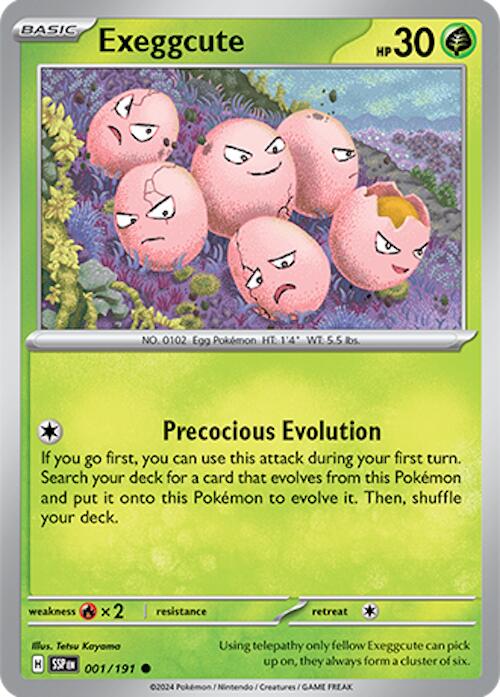 Exeggcute (001/191) [Scarlet & Violet: Surging Sparks] - The Mythic Store | 24h Order Processing