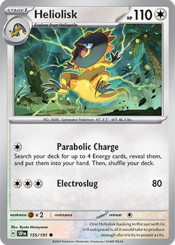 Heliolisk (155/191) [Scarlet & Violet: Surging Sparks] - The Mythic Store | 24h Order Processing