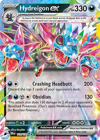 Hydreigon ex (119/191) [Scarlet & Violet: Surging Sparks] - The Mythic Store | 24h Order Processing
