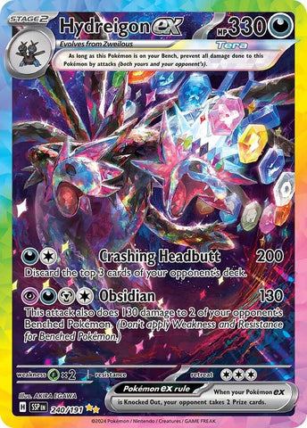 Hydreigon ex (240/191) [Scarlet & Violet: Surging Sparks] - The Mythic Store | 24h Order Processing