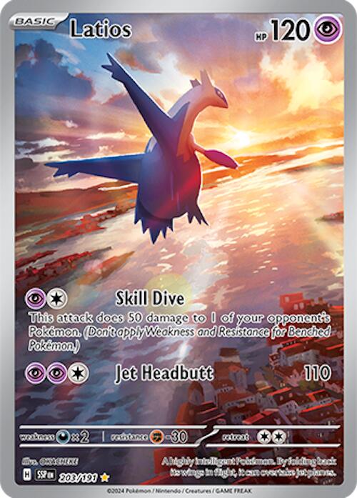Latios (203/191) [Scarlet & Violet: Surging Sparks] - The Mythic Store | 24h Order Processing
