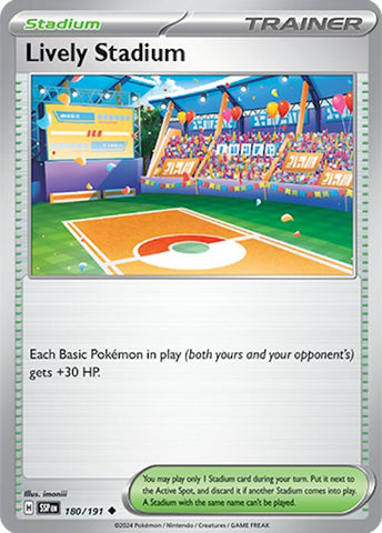 Lively Stadium (180/191) [Scarlet & Violet: Surging Sparks] - The Mythic Store | 24h Order Processing