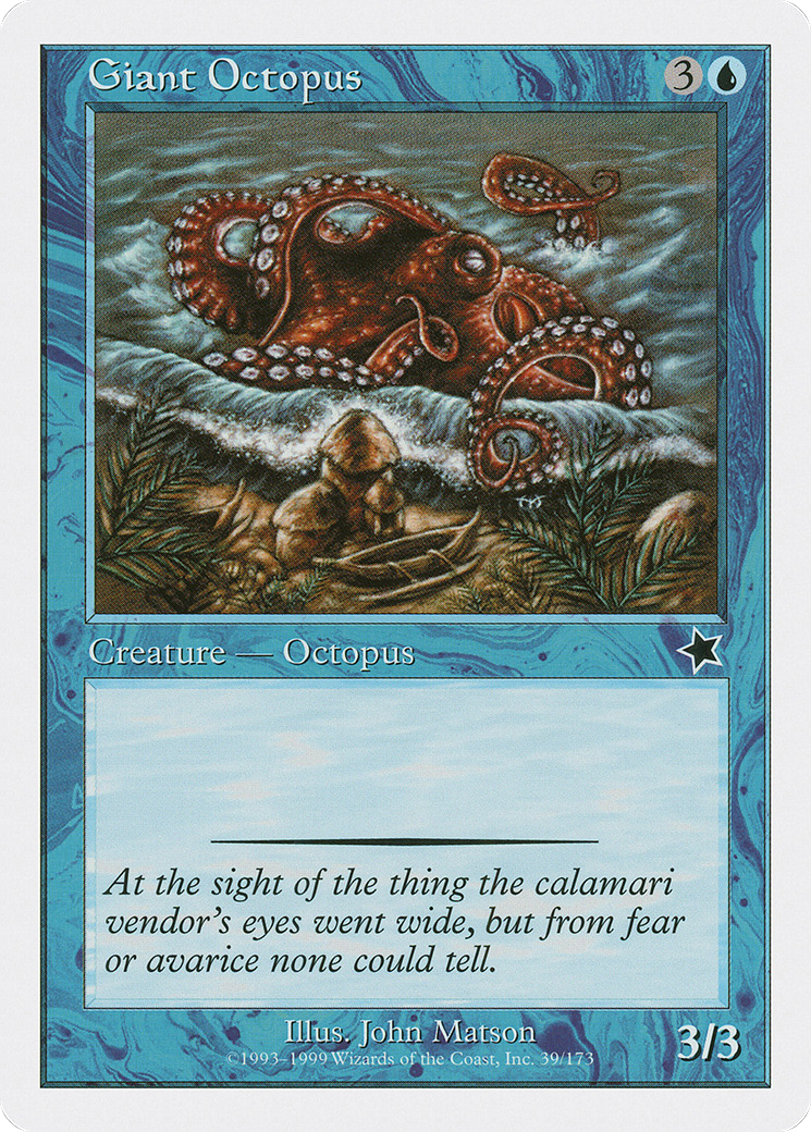 Giant Octopus [Starter 1999] - The Mythic Store | 24h Order Processing