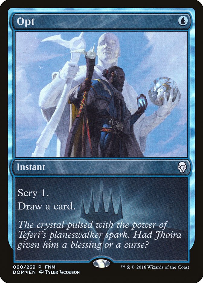 Opt (FNM) [Dominaria Promos] - The Mythic Store | 24h Order Processing