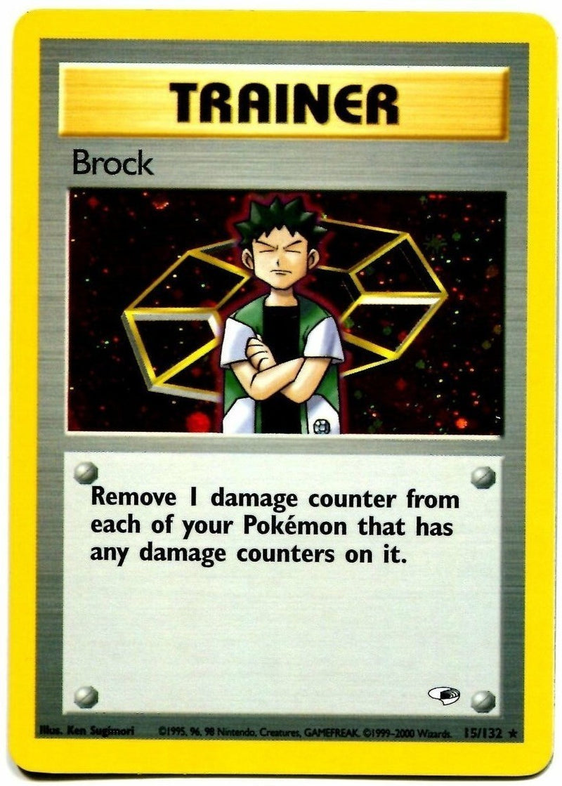 Brock (15/132) [Gym Heroes Unlimited] - The Mythic Store | 24h Order Processing