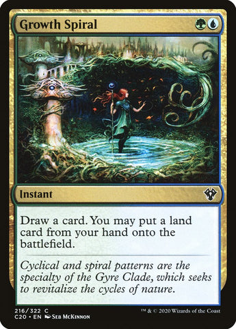 Growth Spiral [Commander 2020] - The Mythic Store | 24h Order Processing