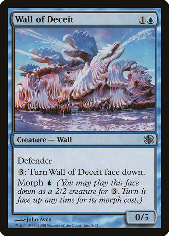 Wall of Deceit [Duel Decks: Jace vs. Chandra] - The Mythic Store | 24h Order Processing