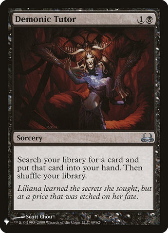 Demonic Tutor [Mystery Booster] - The Mythic Store | 24h Order Processing