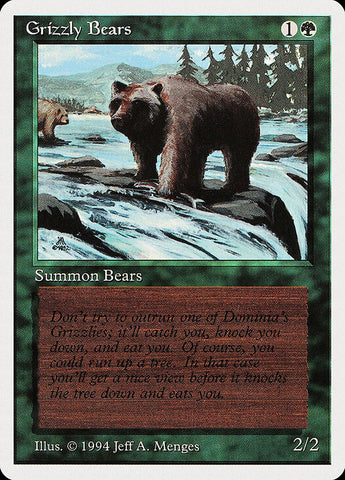 Grizzly Bears [Summer Magic / Edgar] - The Mythic Store | 24h Order Processing