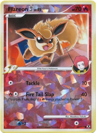 Flareon (60/111) (Cracked Ice) [Platinum: Rising Rivals] - The Mythic Store | 24h Order Processing