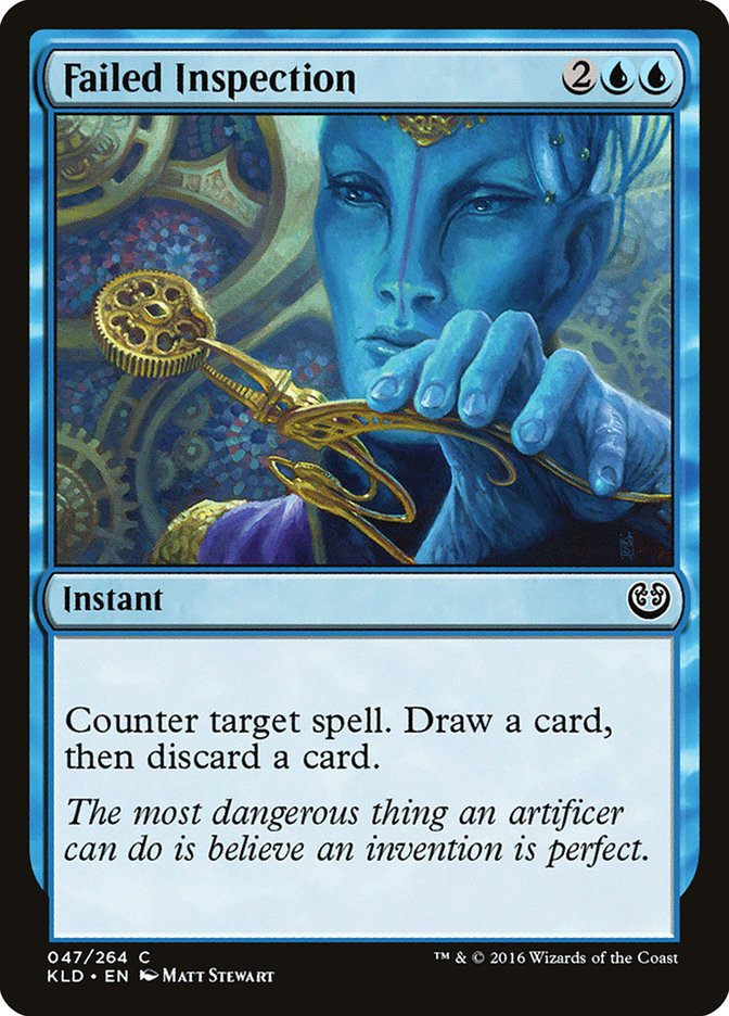 Failed Inspection [Kaladesh] - The Mythic Store | 24h Order Processing