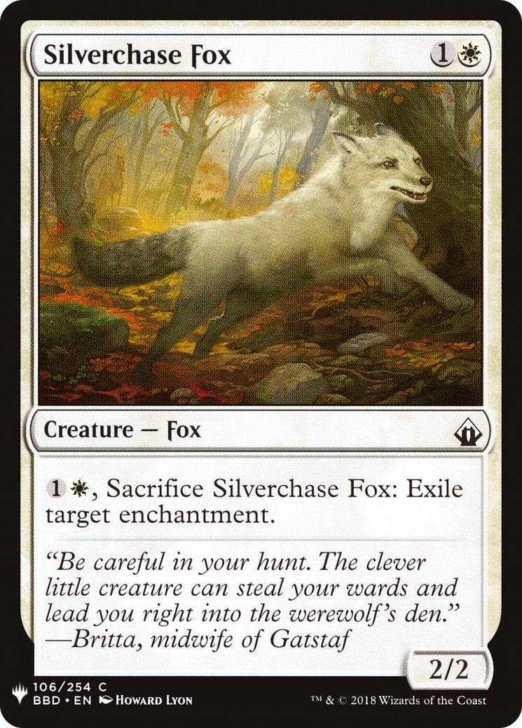 Silverchase Fox [Mystery Booster] - The Mythic Store | 24h Order Processing