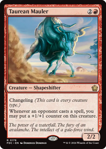 Taurean Mauler [Foundations Commander] - The Mythic Store | 24h Order Processing