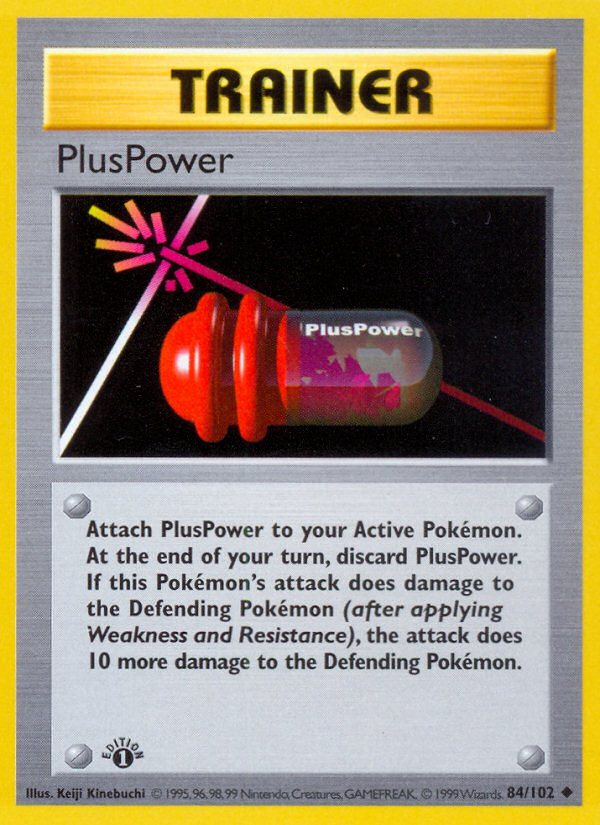 PlusPower (84/102) (Shadowless) [Base Set 1st Edition] - The Mythic Store | 24h Order Processing