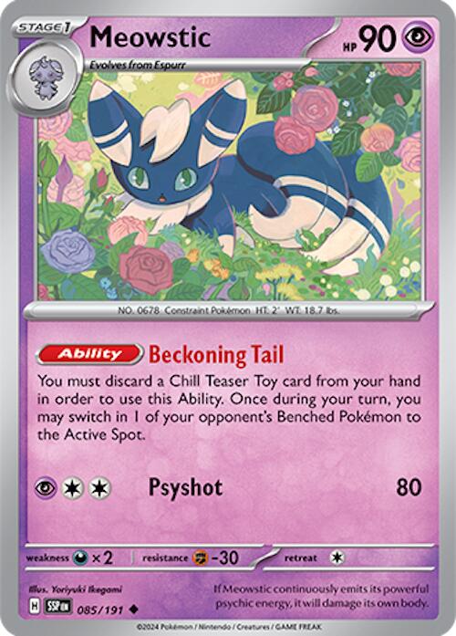 Meowstic (085/191) [Scarlet & Violet: Surging Sparks] - The Mythic Store | 24h Order Processing